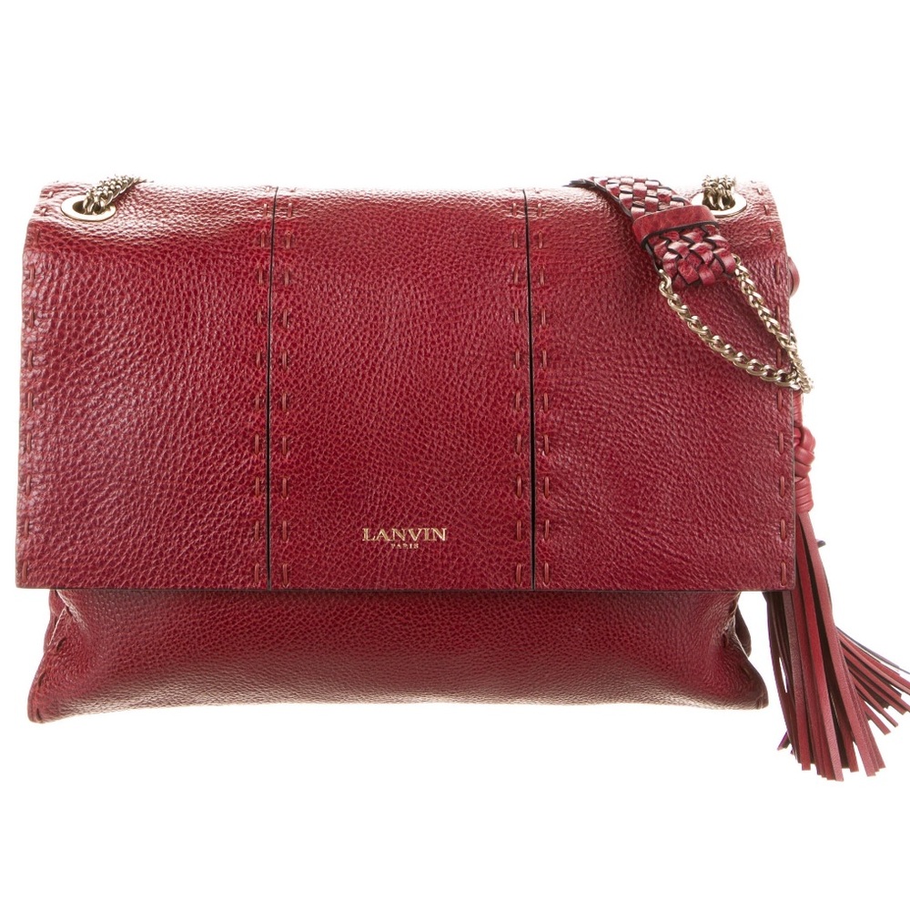 Lanvin
Leather Chain-Link Shoulder Bag